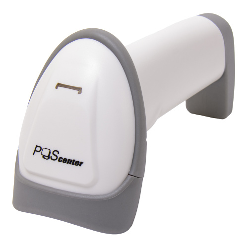 Сканер штрих-кода Poscenter HH 2D HD, ручной,USB, белый, с кабелем 2,0 м